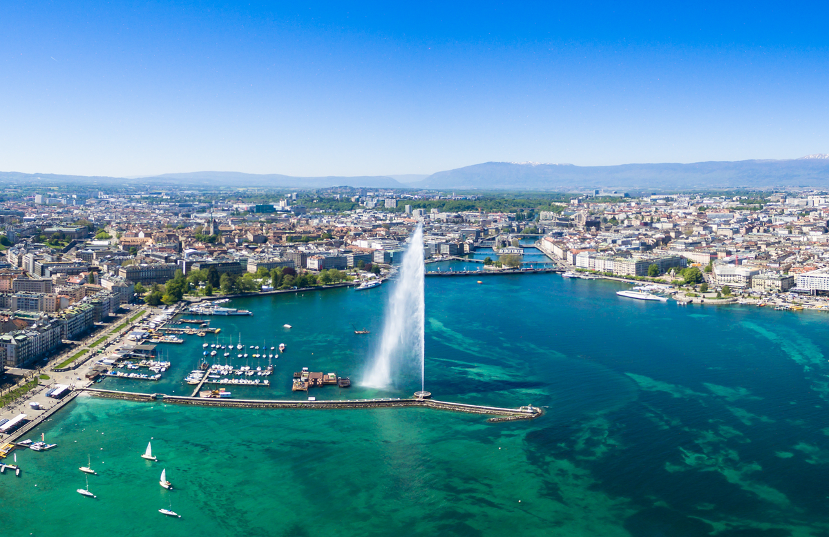 Genève 1 jet d'eau